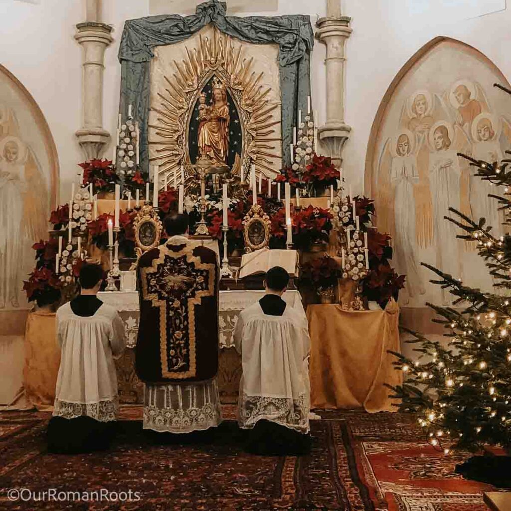 Traditional Latin Mass during Christmastide