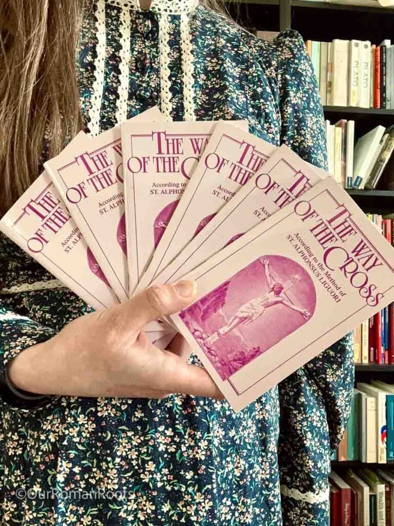 Stations of the Cross booklets according to the method of St. Alphonsus de Liguori