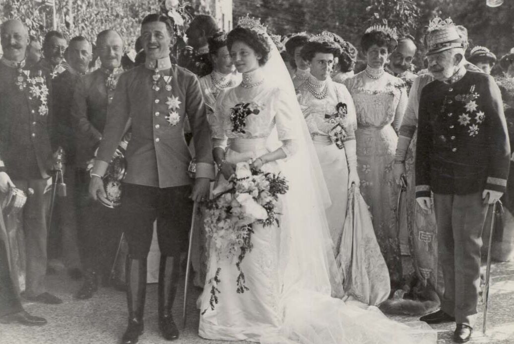 Wedding photo of Blessed Karl of Austria and Empress Zita servant of God
